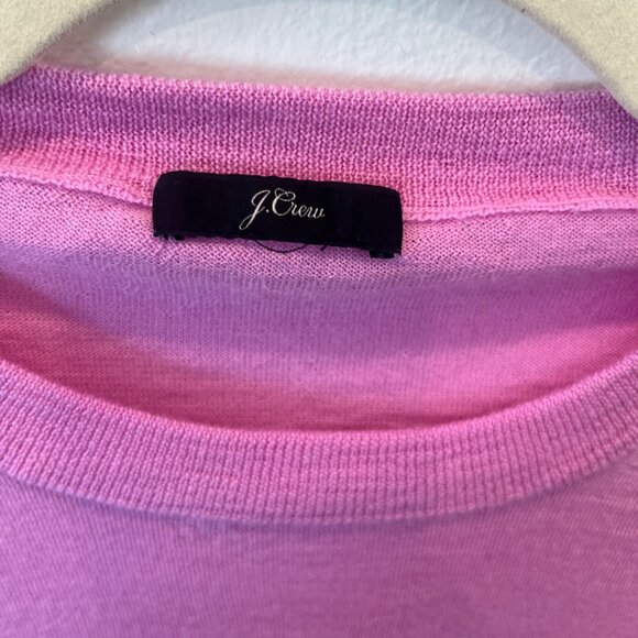 J. Crew Lavender Crew Neck Sweater - Picture 2 of 12